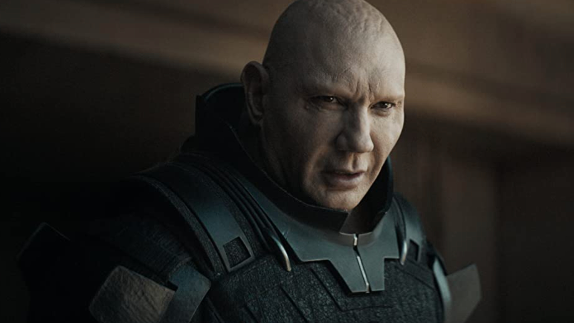 Dave Bautista dans le rôle de Glossu Rabban dans Dune