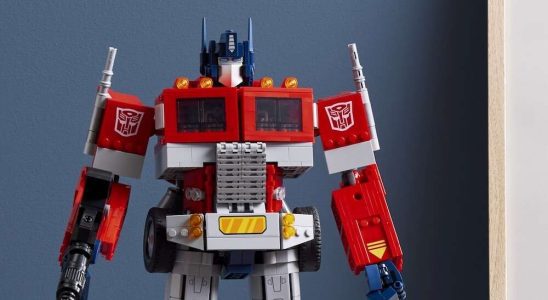 Cette offre Lego Optimus Prime correspond à son prix du Black Friday