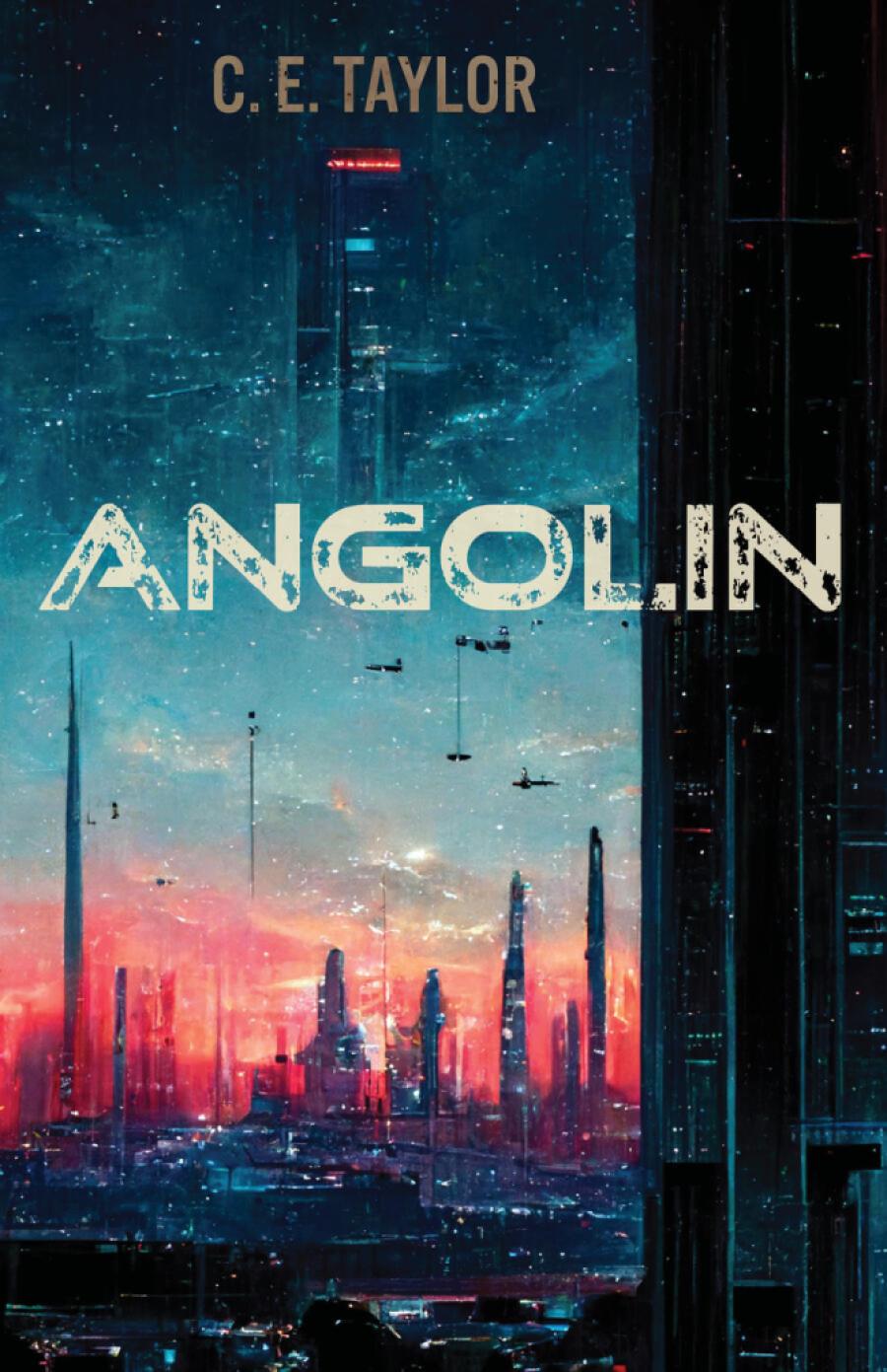 La couverture d'Angolin.  Cette image fait partie d'un article sur les meilleurs livres fantastiques de février 2024.