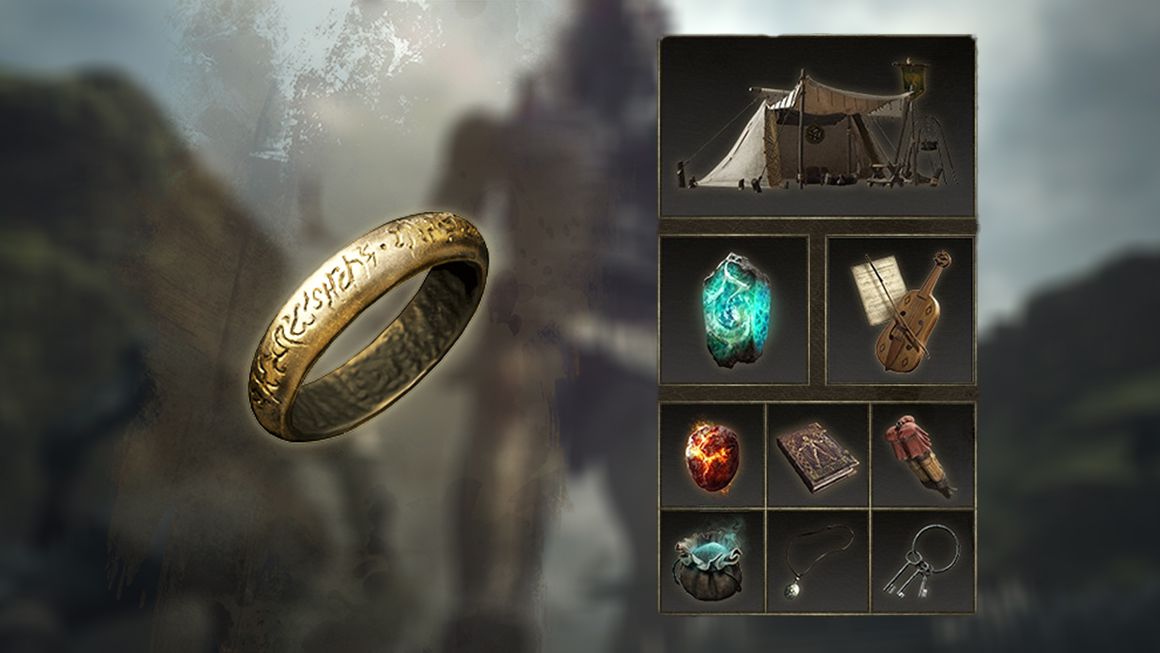 Une photo des objets du jeu inclus en bonus de précommande avec l'édition de luxe de Dragon's Dogma 2