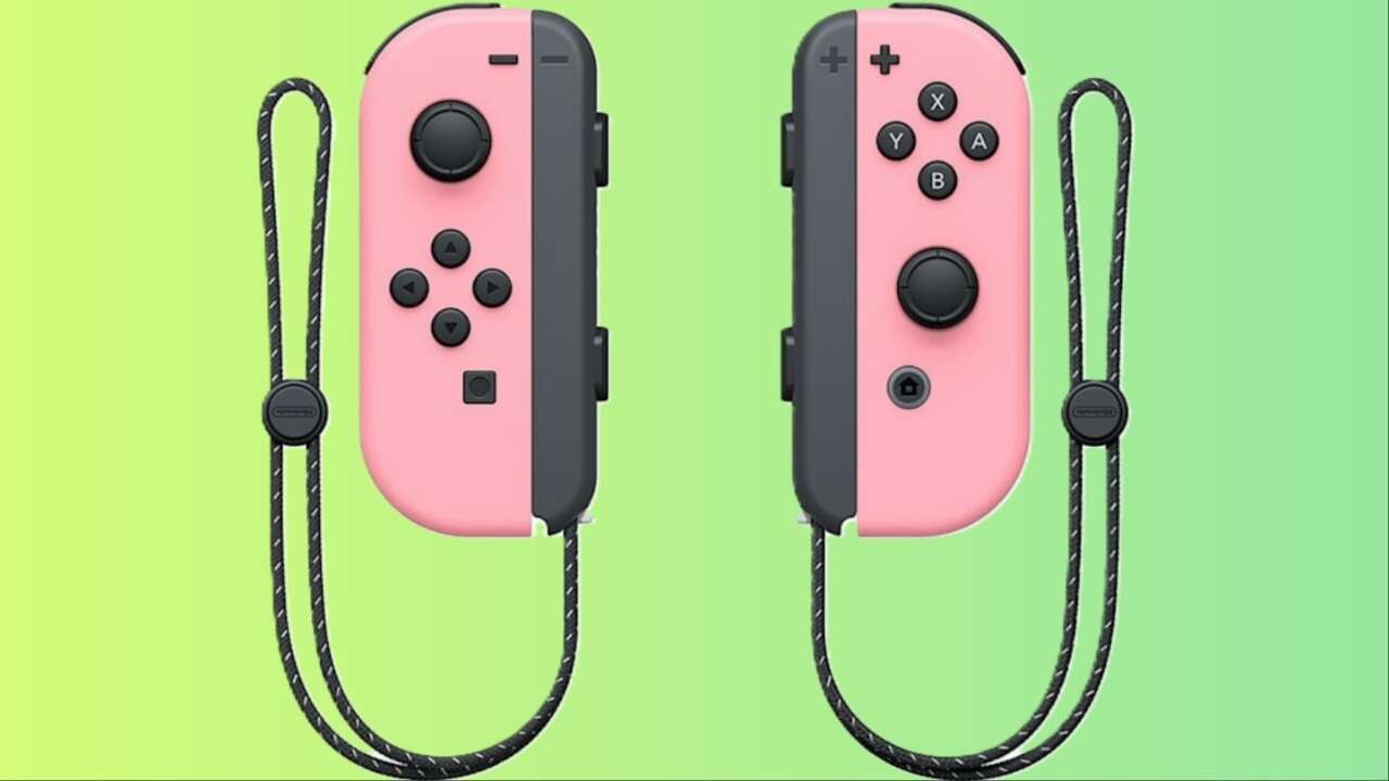 Précommandes Nintendo Switch Joy-Con rose pastel en direct chez Walmart, épuisées sur Amazon
