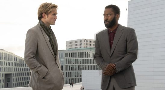 John David Washington and Robert Pattinson in Tenet