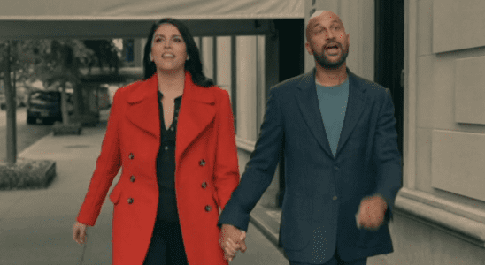 Cecily Strong and Keegan-Michael Key in Schmigadoon.