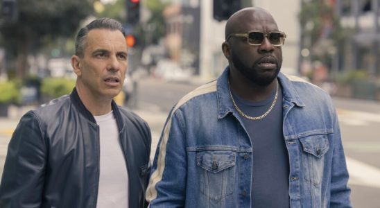 Sebastian Maniscalco as Danny and Omar J. Dorsey as Ray in