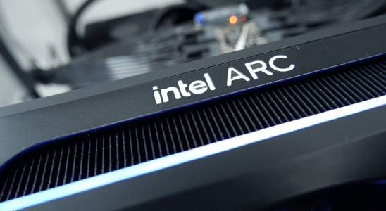 An Intel Arc A770 Limited Edition graphics card from various angles