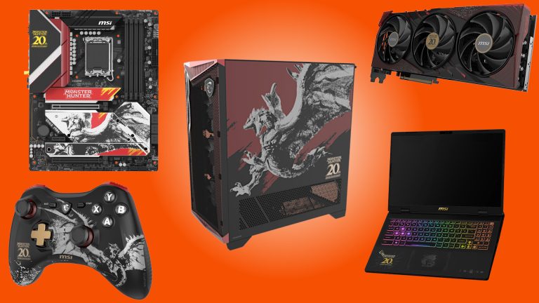 Cette collection en édition limitée MSI Monster Hunter est à couper le souffle
