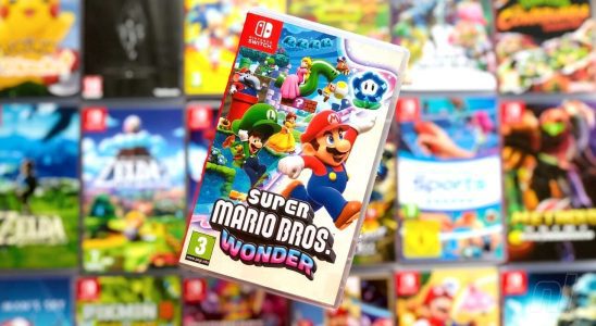 Charts britanniques : Mario Wonder se classe de peu dans le top cinq alors que les nouvelles versions se battent pour l'or