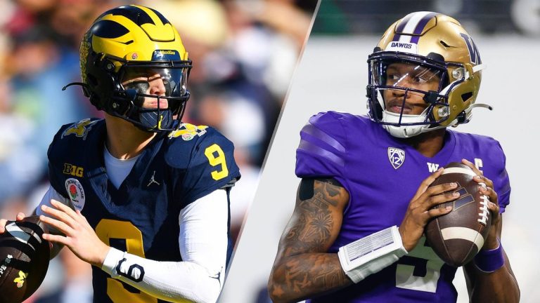 Comment regarder le match du championnat national de football universitaire 2024 : Michigan contre Washington