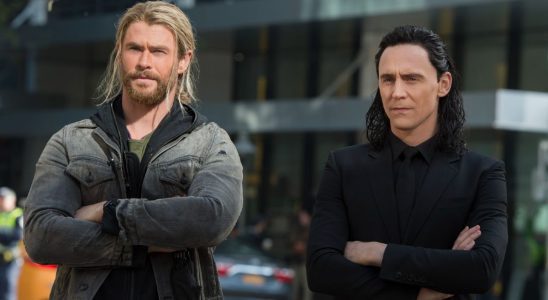 Chris Hemsworth and Tom Hiddleston on Thor: Ragnarok