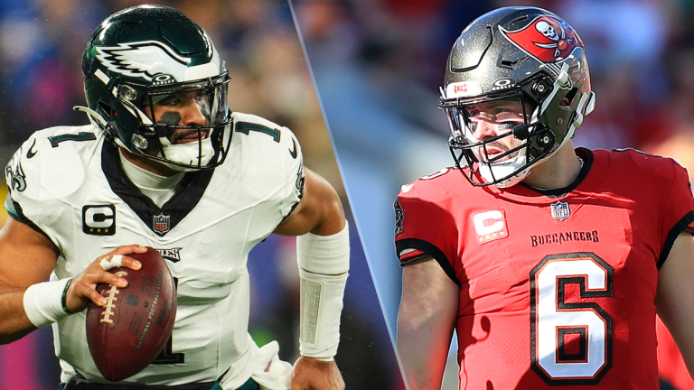 Diffusion en direct des Eagles vs Buccaneers : comment regarder le match du NFL Wild Card Weekend de demain en ligne, heure de début et cotes