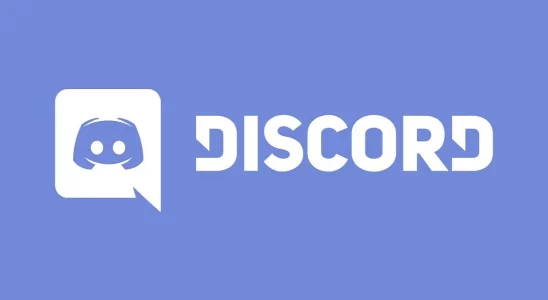 The Discord font and logo on a light blue/violet background.