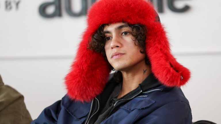 Dominic Fike at the Variety Sundance Studio, Presented by Audible on January 19, 2024 in Park City, Utah.