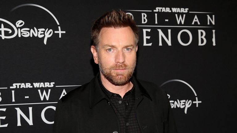 ANAHEIM, CALIFORNIA - MAY 26: Ewan McGregor attends a surprise premiere of the first two episodes of “Obi-Wan Kenobi” at Star Wars Celebration in Anaheim, California on May 26th. The series streams exclusively on Disney+. (Photo by Jesse Grant/Getty Images for Disney)