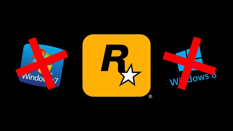 GTA, Red Dead 2 et autres jeux Rockstar ne prennent plus en charge Windows 7 et 8