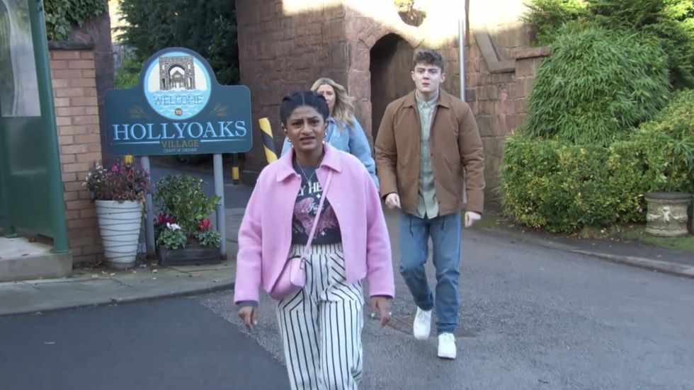 Peri, Tom et Yazz à Hollyoaks