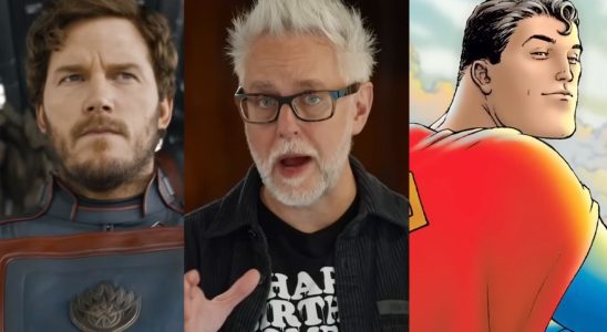 Peter Quill GoG VOL. 3, James Gunn announcing the gods and monsters chapter of DCU, Superman from All-Star Superman