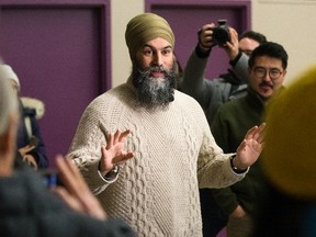 Le chef du NPD fédéral, Jagmeet Singh.