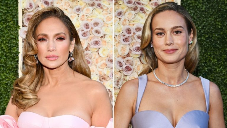 Jennifer Lopez à propos de son interaction émotionnelle avec Brie Larson aux Golden Globes : "Cela comptait beaucoup pour moi"
