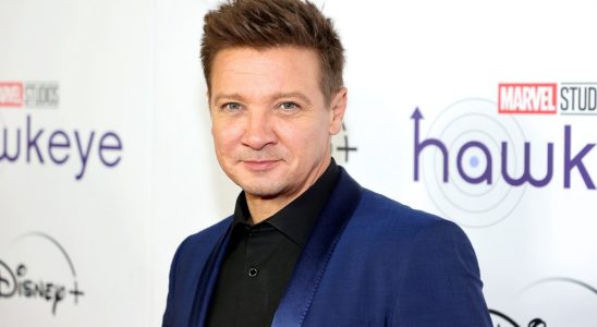 NEW YORK, NEW YORK - NOVEMBER 22: Jeremy Renner attends the Hawkeye New York Special Fan Screening at AMC Lincoln Square on November 22, 2021 in New York City. (Photo by Theo Wargo/Getty Images for Disney)