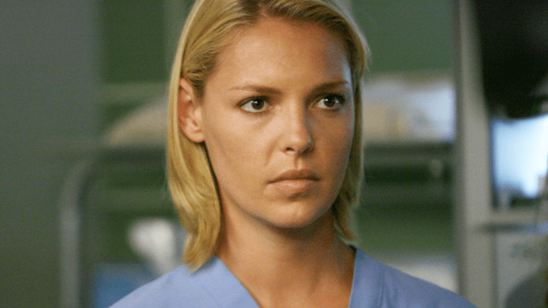 Katherine Heigl on Grey