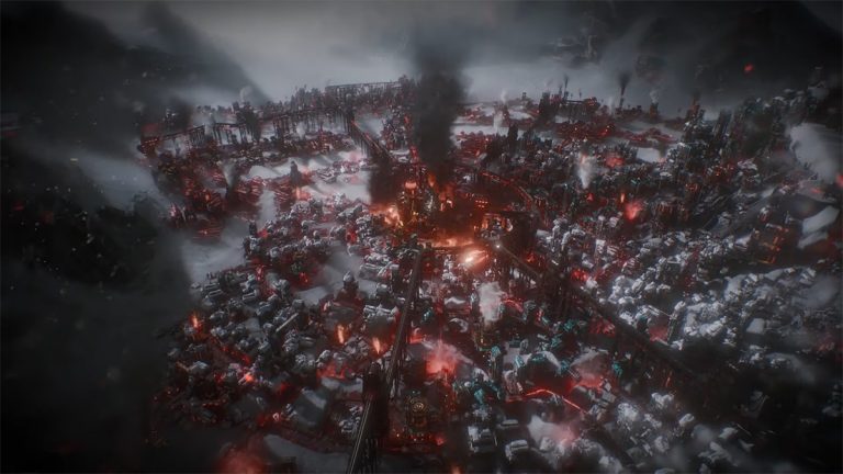 Screenshot from Frostpunk 2 gameplay trailer