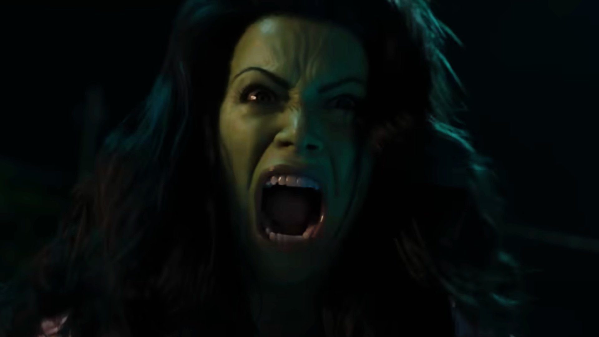 Tatiana Maslany as She-Hulk in Marvel's She-Hulk: Attorney at Law