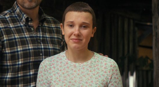 Millie Bobby Brown on Stranger Things.