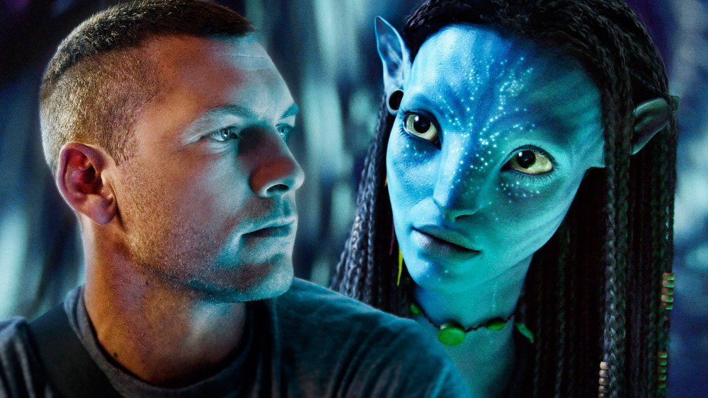 AVATAR Sam Worthington Zoe Saldana, 2009