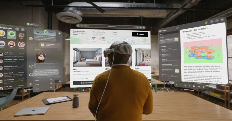 L’application la plus importante du Vision Pro est Safari, que cela plaise ou non à Apple