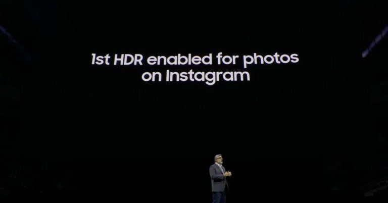 Le Galaxy S24 de Samsung est le premier à pouvoir télécharger des photos HDR sur Instagram