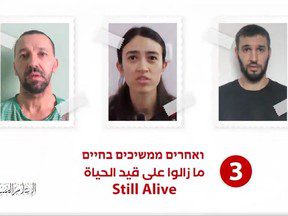 Le Hamas affirme que deux Israéliens sur trois sont morts suite à une vidéo de prise d’otages