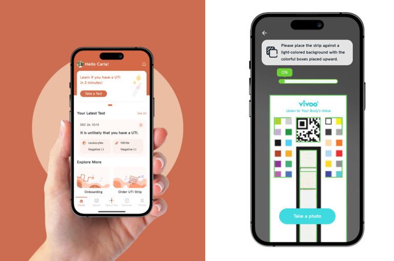 Le nouveau kit de test à domicile et l’application de Vivoo peuvent vous dire si vous avez une infection urinaire