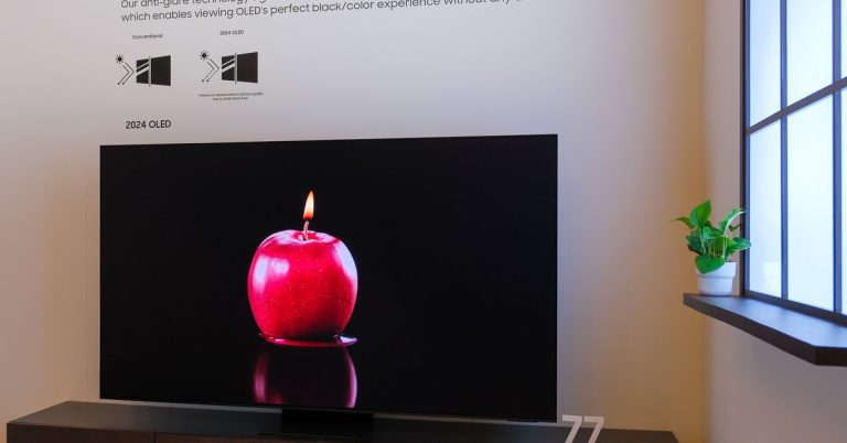 Le nouveau téléviseur OLED de Samsung pourrait faire de l’éblouissement gênant une chose du passé