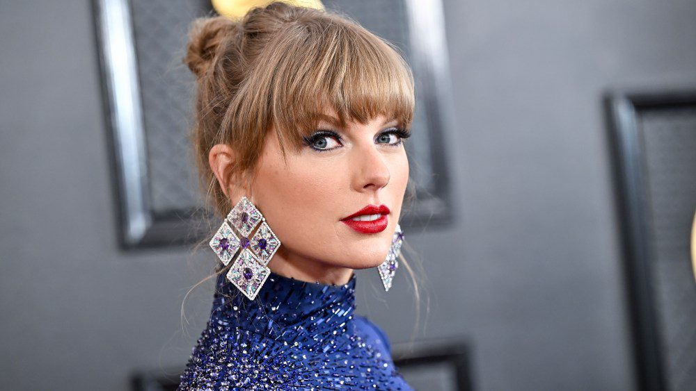 Taylor Swift at the 65th Annual GRAMMY Awards held at Crypto.com Arena on February 5, 2023 in Los Angeles, California. (Photo by Michael Buckner/Variety via Getty Images)