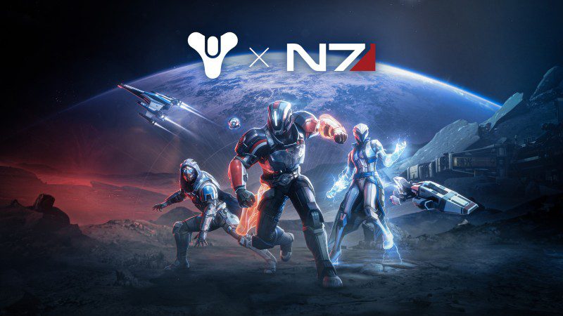 Les cosmétiques Mass Effect arrivent dans Destiny 2
