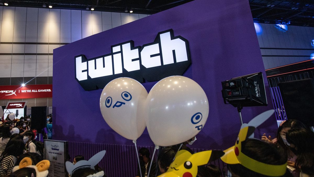 Twitch booth at Thailand Game Show 2022