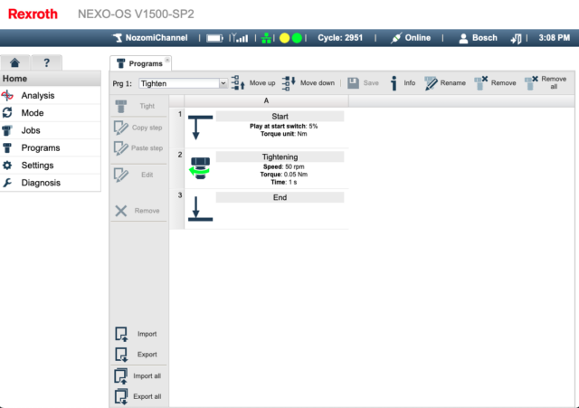 L'application web de gestion de NEXO-OS.