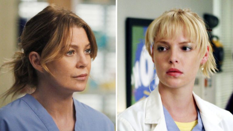 Ellen Pompeo and Katherine Heigl Grey