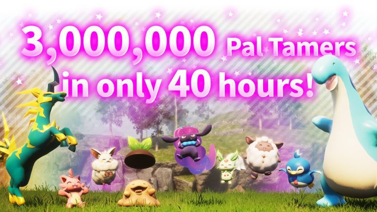 Les ventes de Palworld Early Access dépassent les trois millions en 40 heures    
