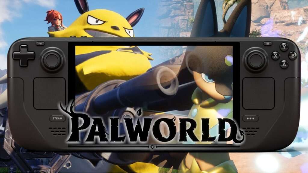 Palworld sur Steam Deck