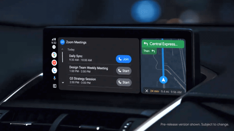 Microsoft Teams arrive enfin sur Android Auto, près d’un an après son annonce