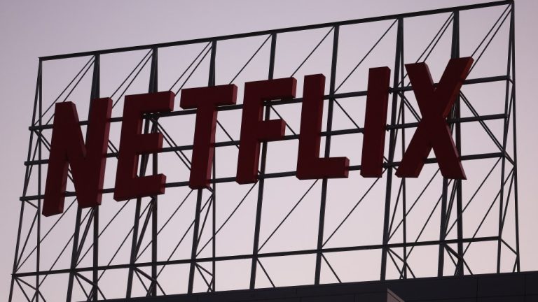 Netflix sign