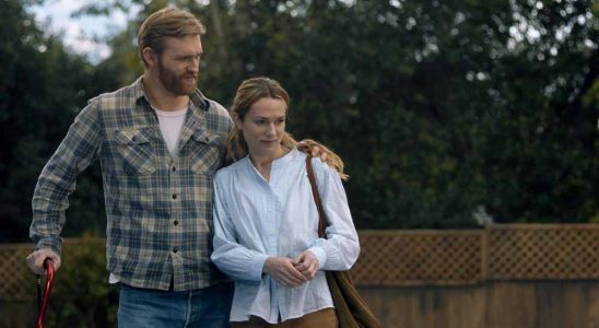 NIGHT SWIM, from left: Wyatt Russell, Kerry Condon, 2024. © Universal Pictures /Courtesy Everett Collection