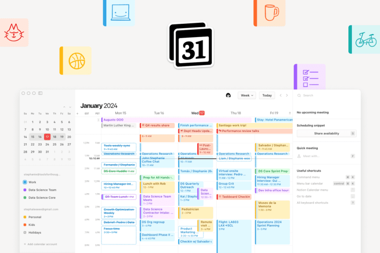 Notion transforme son acquisition de Cron en une application de calendrier intégrée