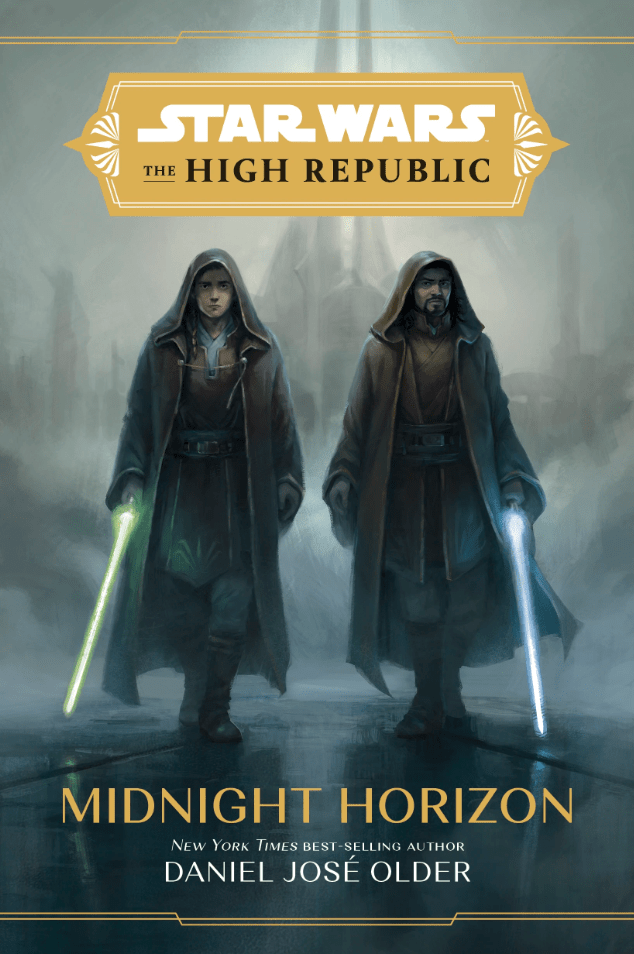 Couverture Horizon de Minuit.  Cette image fait partie d'un article sur l'ordre de lecture de tous les livres Star Wars : The High Republic. 