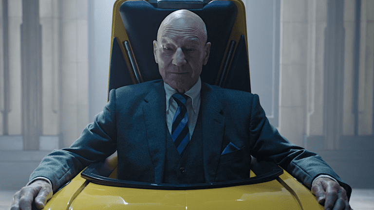 Patrick Stewart as Professor Charles Xavier