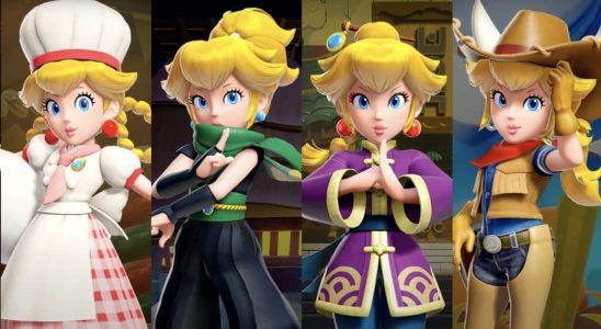 Princesse Peach : Showtime !  La bande-annonce révèle Ninja Peach et Cowgirl Peach