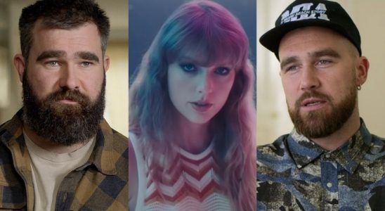 Qu'est-ce que ça fait d'assister en personne aux moments viraux de Jason Kelce et Taylor Swift ?  Le frère de Travis Kelce et un fan de Bills décomposent l'expérience "Rowdy"