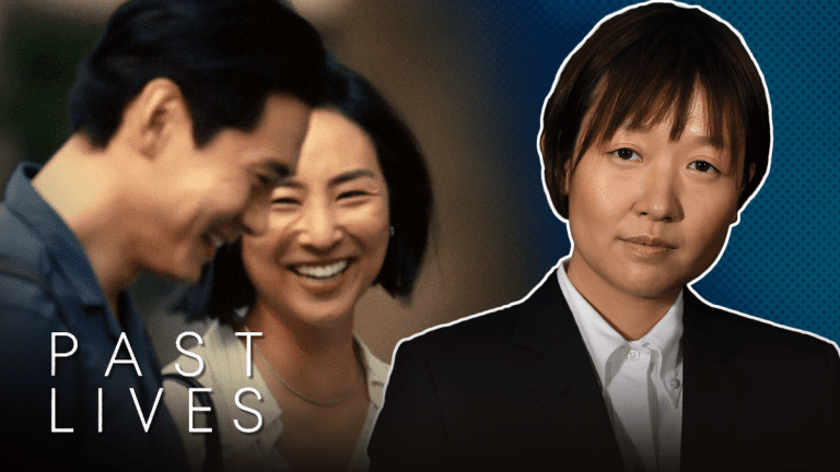 Greta Lee & Teo Yoo in Past Lives / Director Celine Song