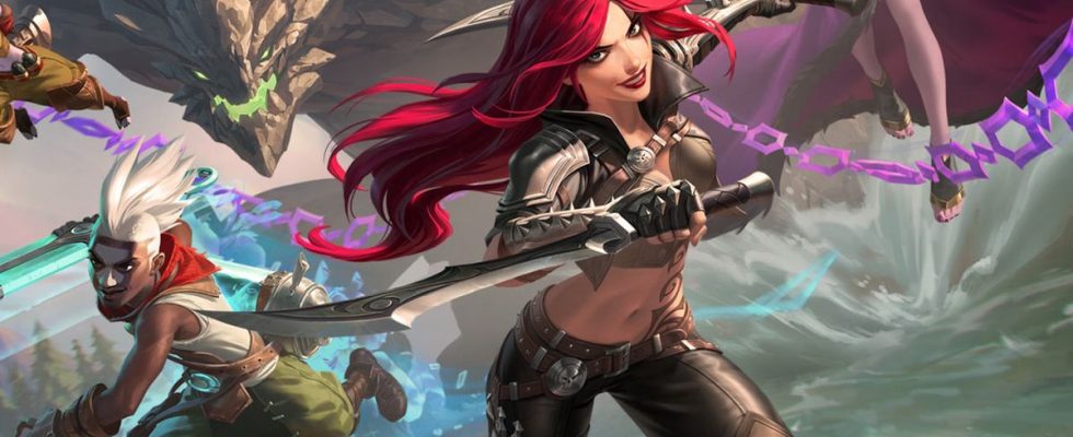 League of Legends key art detail